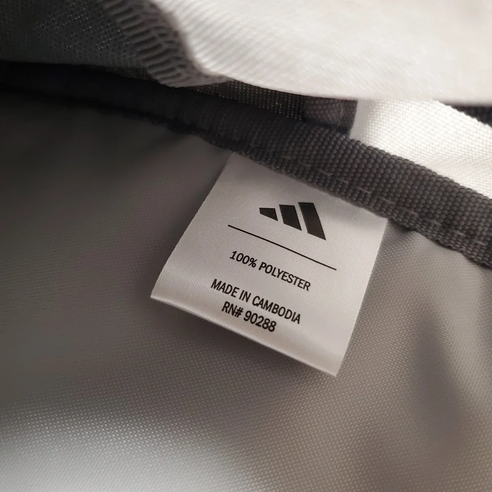 Adidas Excelerator Backpack Twill White Semi Flash Aqua Blue Durable School Bag‎